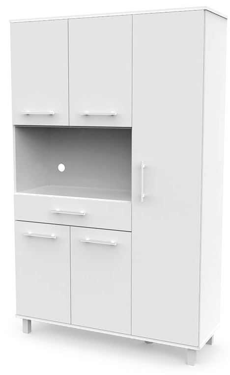 ארון שרות גדול למטבח הכולל מקום אחסון רב, מגירה נשלפת ומקום למיקרוגל רהיטי יראון דגם 408 ארון שרות גדול למטבח הכולל מקום אחסון רב, מגירה נשלפת ומקום למיקרוגל רהיטי יראון דגם 408