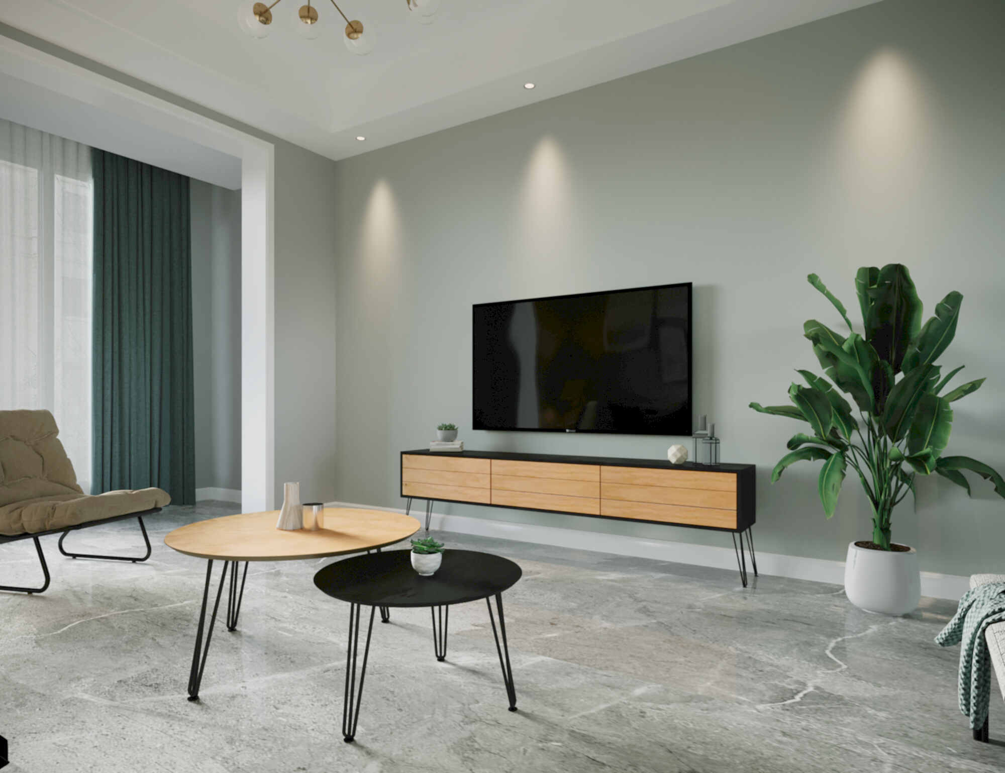 סט מזנון וזוג שולחנות לסלון דגם אלון משולב מבית טודו דיזיין TUDO DESIGN סט מזנון וזוג שולחנות לסלון דגם אלון משולב מבית טודו דיזיין TUDO DESIGN