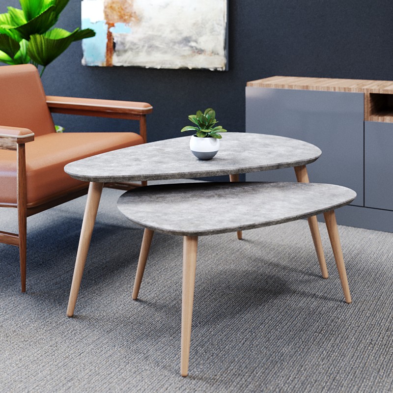 זוג שולחנות סלון מעוצבים דגם נרקיס מבית טודו דיזיין TUDO DESIGN זוג שולחנות סלון מעוצבים דגם נרקיס מבית טודו דיזיין TUDO DESIGN