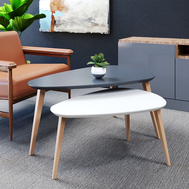 זוג שולחנות סלון מעוצבים דגם רקפת מבית טודו דיזיין TUDO DESIGN זוג שולחנות סלון מעוצבים דגם רקפת מבית טודו דיזיין TUDO DESIGN