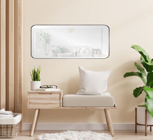 מראת מלבנית תלייה בגודל 55X120 ס"מ עם מסגרת מתכת דקה במגוון צבעים Tudo Design מראת מלבנית תלייה בגודל 55X120 ס"מ עם מסגרת מתכת דקה במגוון צבעים Tudo Design