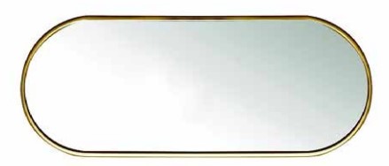 מראת מלבנית מעוגלת תלייה בגודל 60X120 ס"מ עם מסגרת מתכת במגוון צבעים Tudo Design מראת מלבנית מעוגלת תלייה בגודל 60X120 ס"מ עם מסגרת מתכת במגוון צבעים Tudo Design