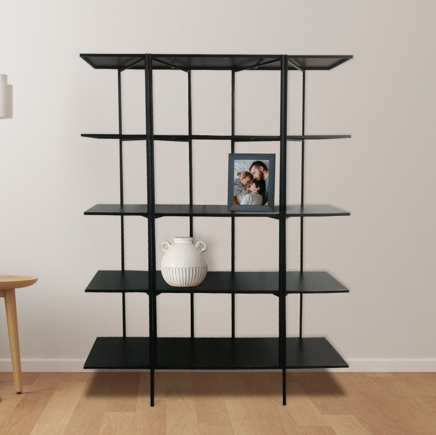 ספרית מתכת, ספריה בעיצוב מינימליסטי מברזל ספרית מתכת, ספריה בעיצוב מינימליסטי מברזל