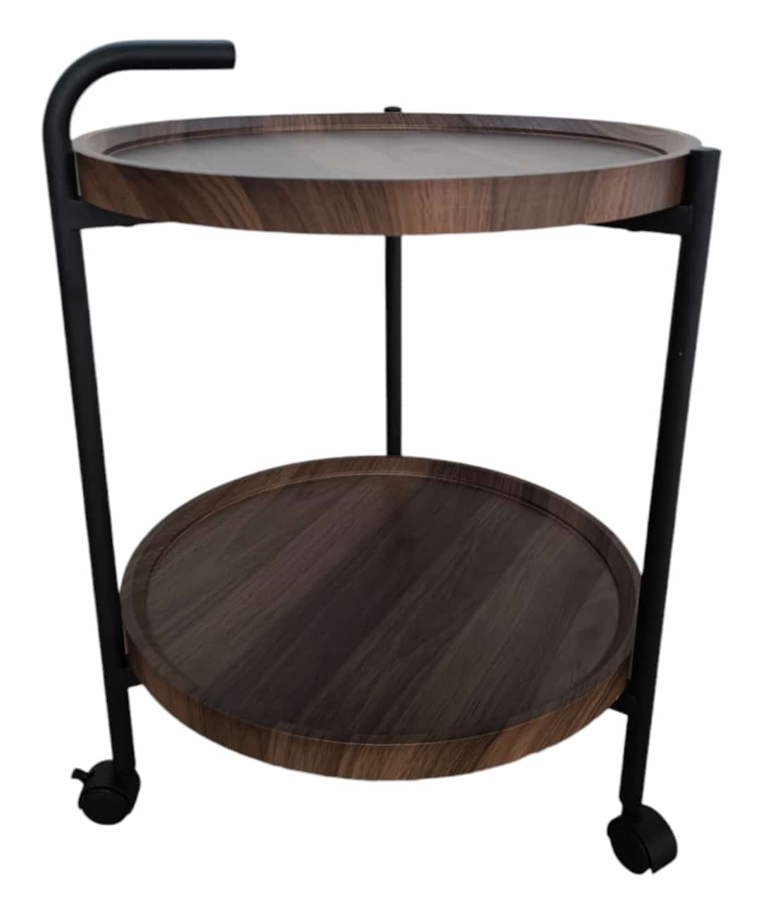 עגלת שרות ניידת על גלגלים משטח עגול דגם BEAR עגלת שרות ניידת על גלגלים משטח עגול דגם BEAR