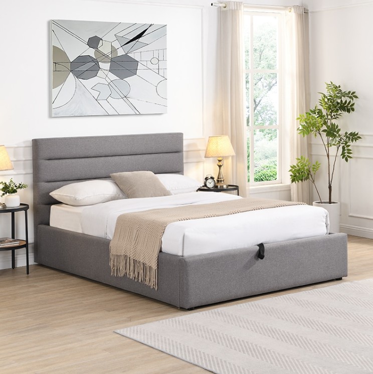 SERRA מיטה זוגית מעוצבת בריפוד בד רחיץ עם ארגז מצעים למזרן 160*200 ס”מ TUDO DESIGN SERRA מיטה זוגית מעוצבת בריפוד בד רחיץ עם ארגז מצעים למזרן 160*200 ס”מ TUDO DESIGN