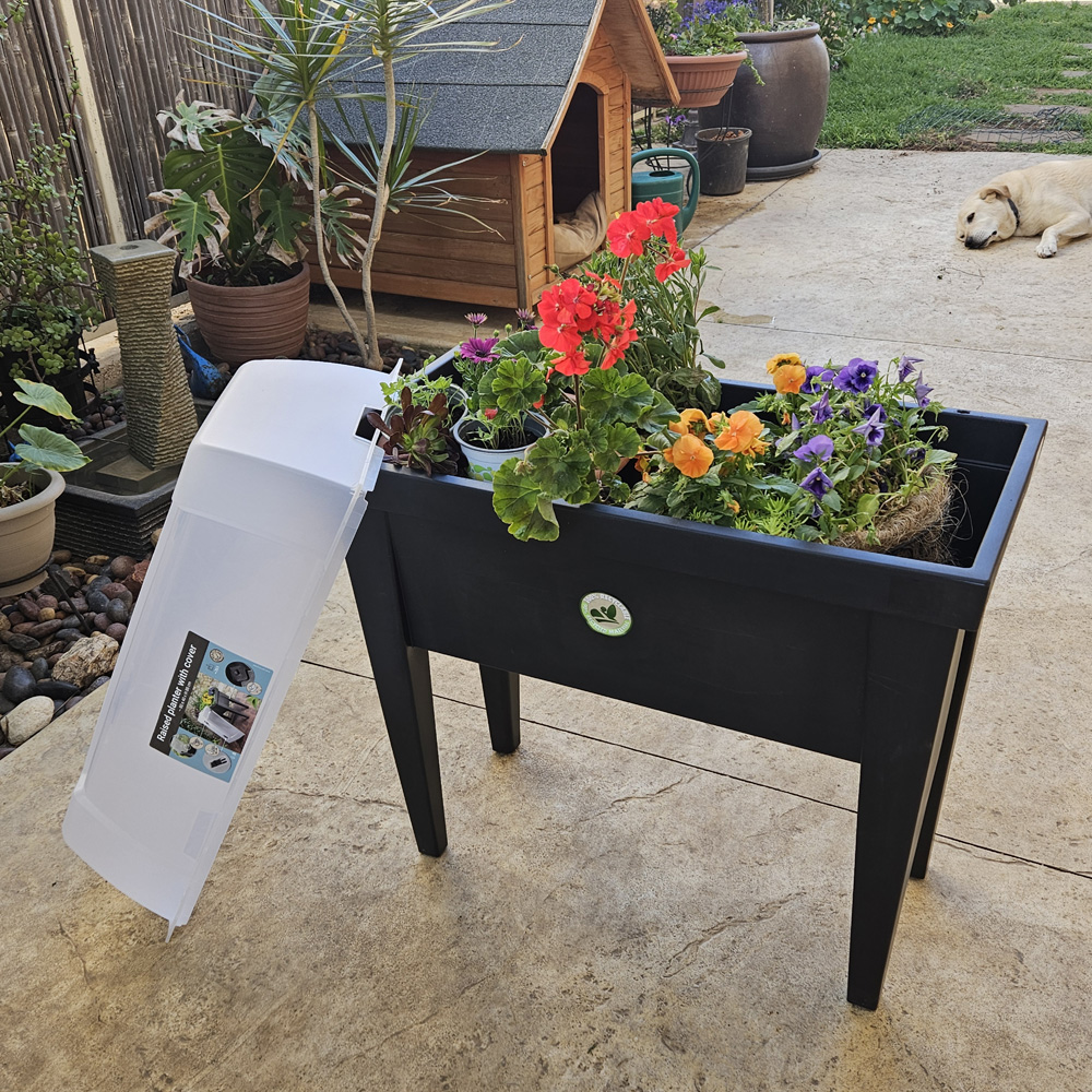 חממה-אדנית עם רגליים וכיסוי לגידול ירקות או צמחים דגם 54197500 TUDO DESIGN חממה-אדנית עם רגליים וכיסוי לגידול ירקות או צמחים דגם 54197500 TUDO DESIGN