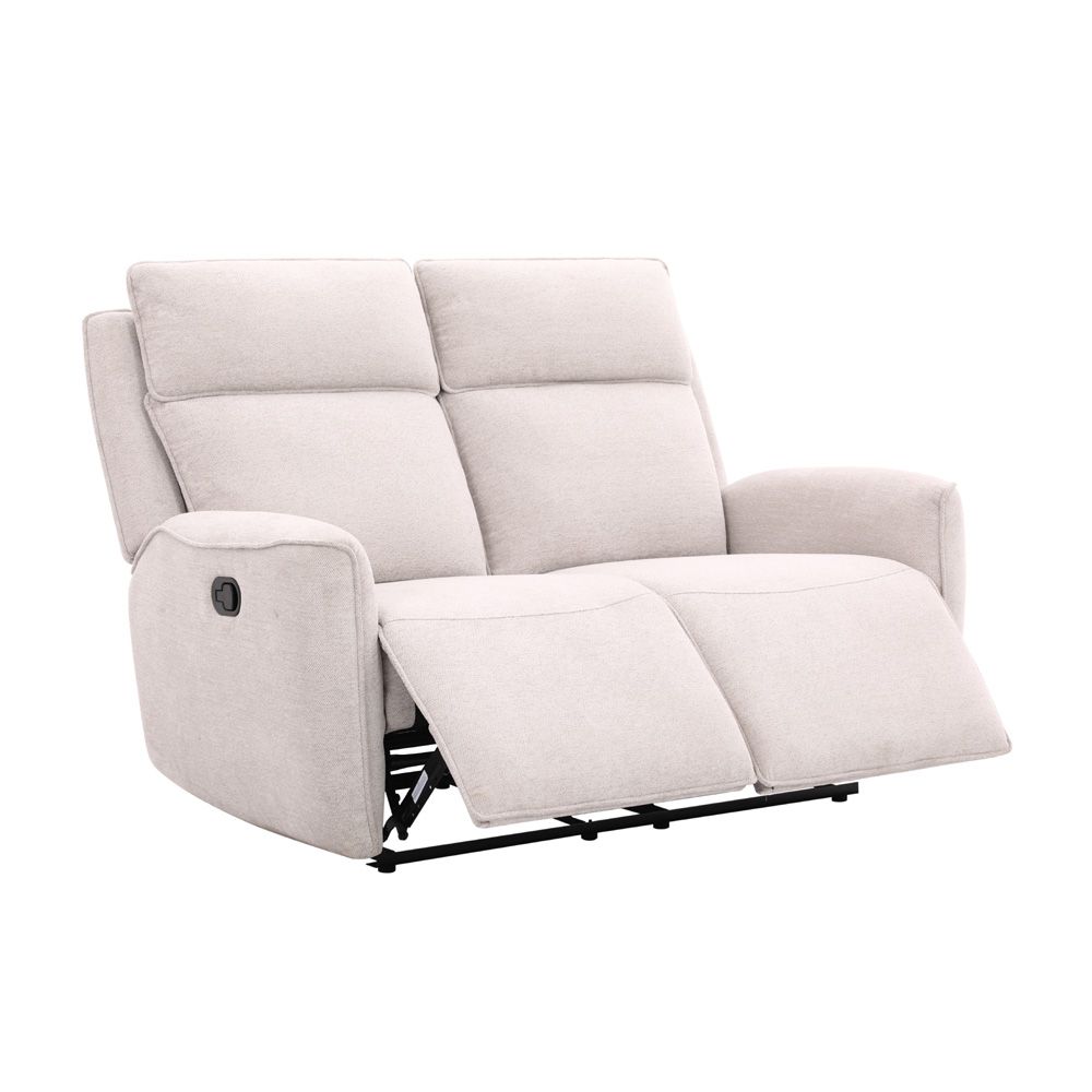 ספה דו מושבית מבד עם 2 הדומים נשלפים HOME DECORדגם פיראוס גוון אופווייט ספה דו מושבית מבד עם 2 הדומים נשלפים HOME DECORדגם פיראוס גוון אופווייט